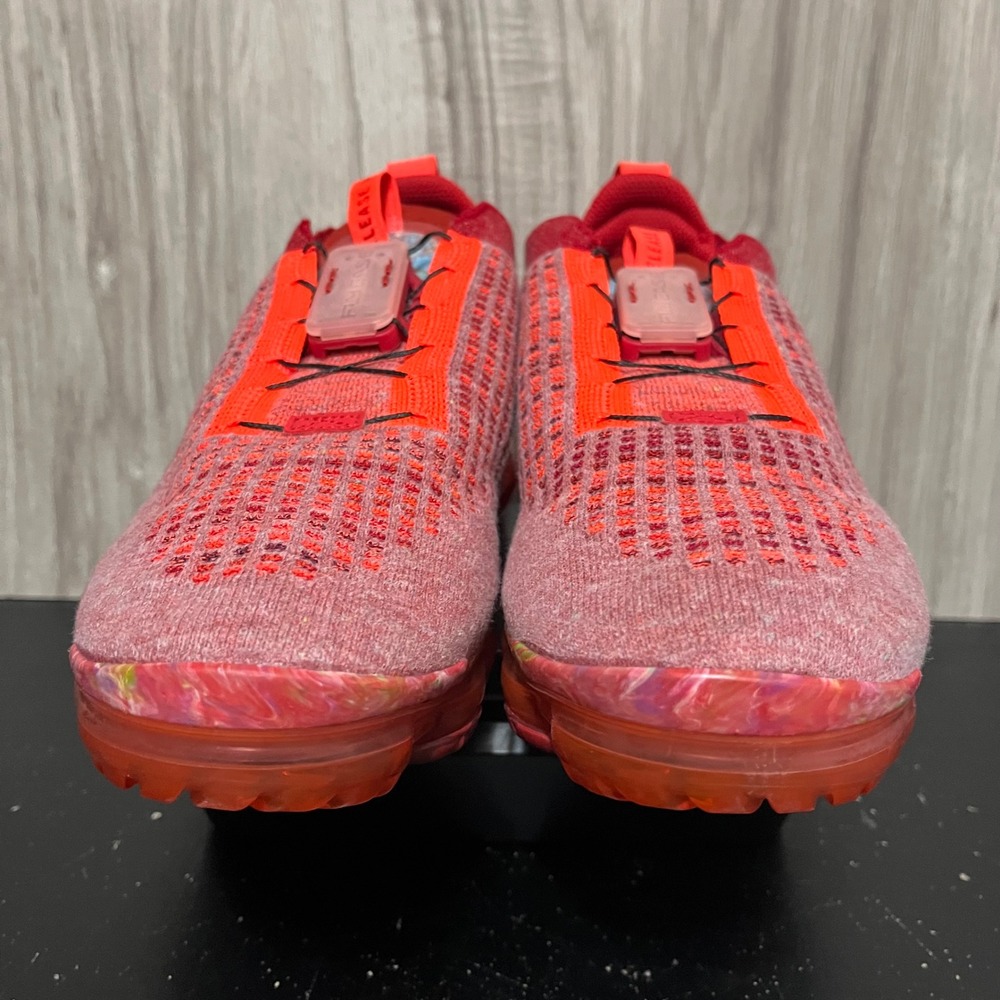 Nike Air VaporMax 2020 Flyknit 'Team Red' Mens Size 8 Womens 9.5 CT1823-600 - Picture 6 of 9